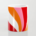 marlowe, pink & orange Coffee Mug Gallery Image 4