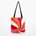 marlowe, pink & orange Tote Bag Gallery Image 2