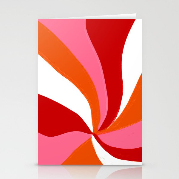 marlowe, pink & orange Stationery Card Gallery Image 1