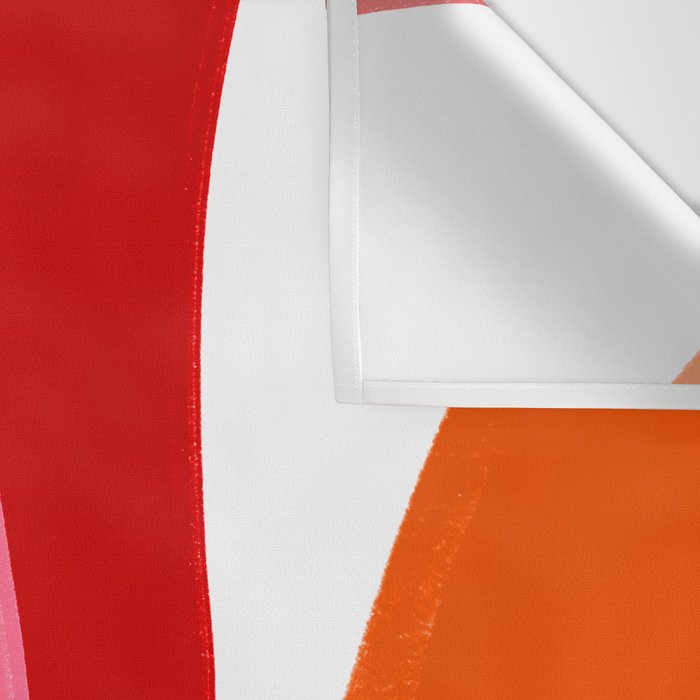 marlowe, pink & orange Wall Tapestry Gallery Image 3