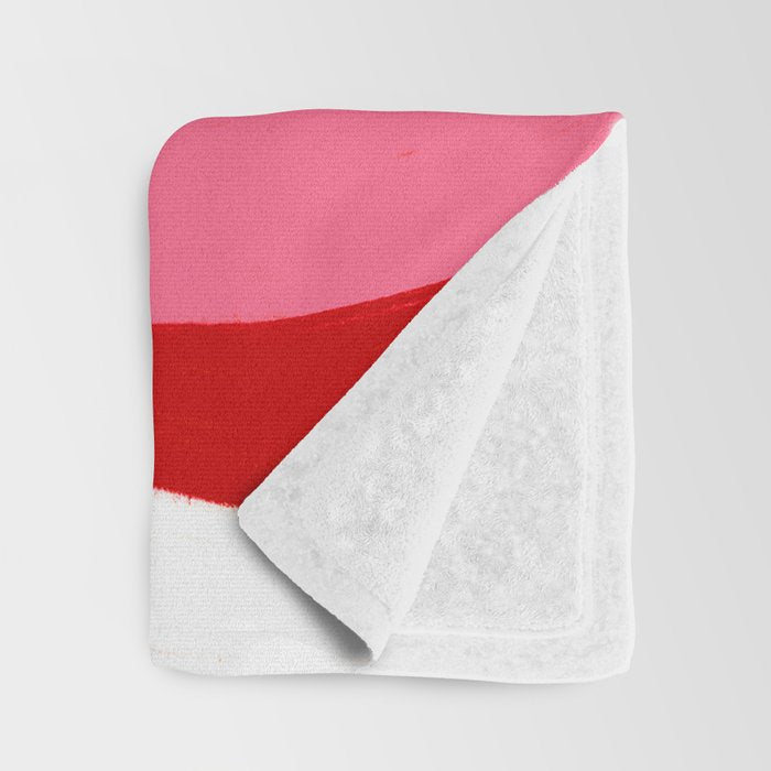 marlowe, pink & orange Throw Blanket Gallery Image 3
