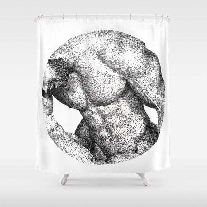 Voyeur - NOODDOODs Shower Curtain Gallery Image 1
