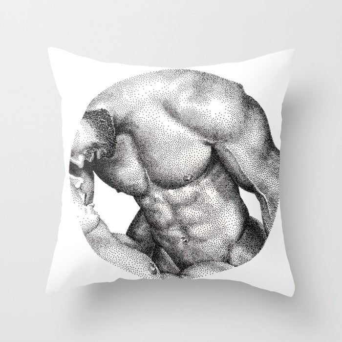 Voyeur - NOODDOODs Throw Pillow Gallery Image 6