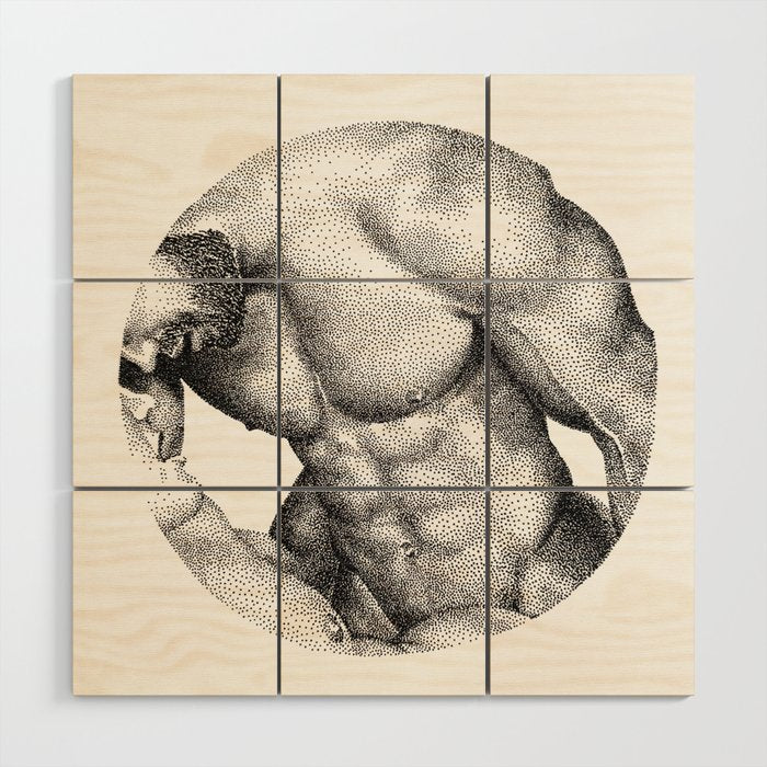 Voyeur - NOODDOODs Wood Wall Art Gallery Image 1