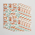 Cheetah Collection - Orange & Green Palette Wrapping Paper Gallery Image 3