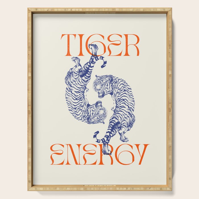 Tiger Energy Serving Tray Gallery Image 1