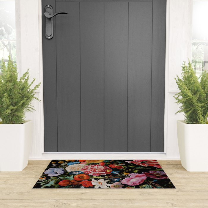 Night Garden XXXVI Welcome Mat Gallery Image 3