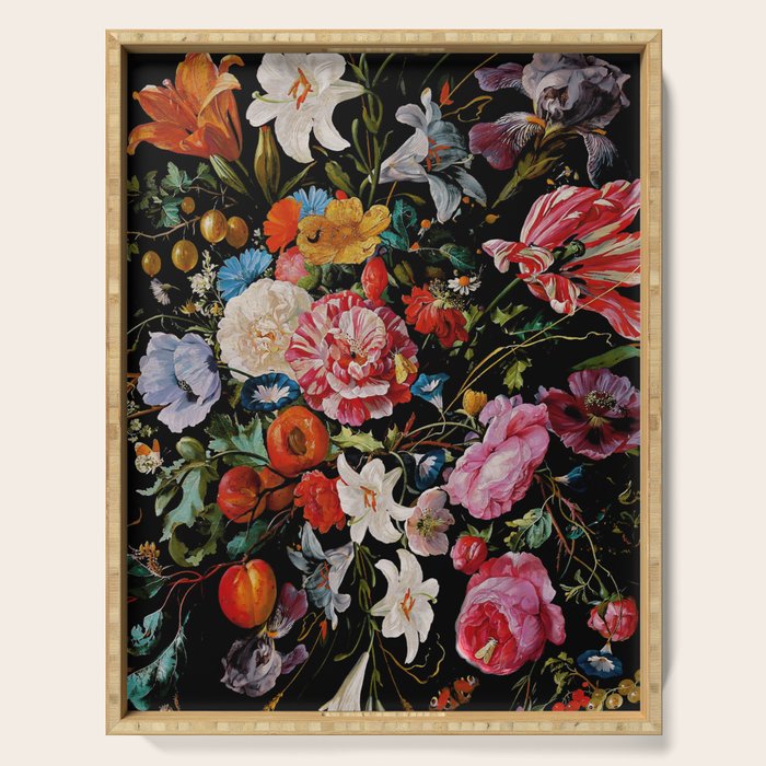 Night Garden XXXVI Serving Tray Gallery Image 1
