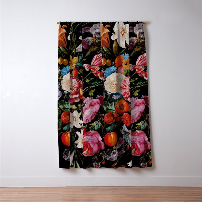 Night Garden XXXVI Window Curtain Gallery Image 3