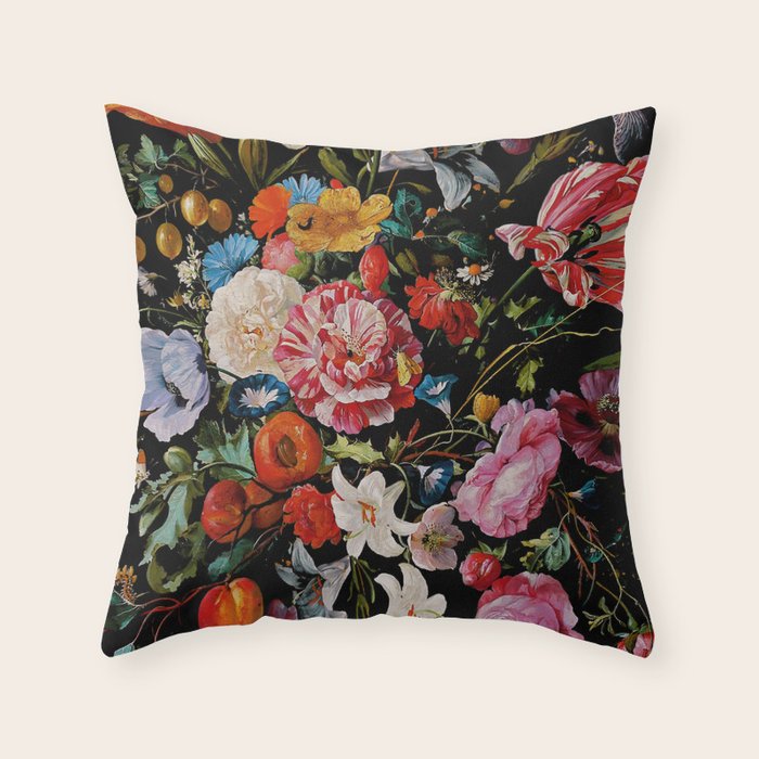 Night Garden XXXVI Throw Pillow Gallery Image 6