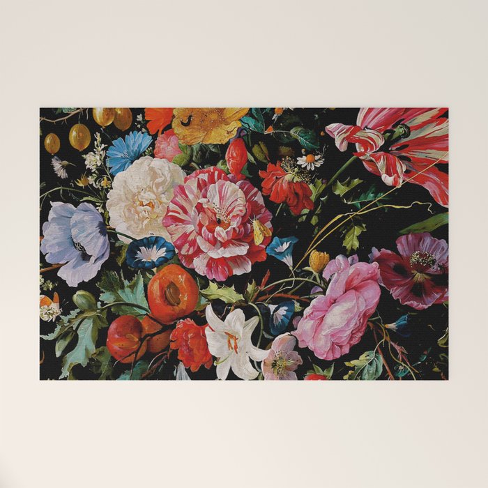 Night Garden XXXVI Welcome Mat Gallery Image 1