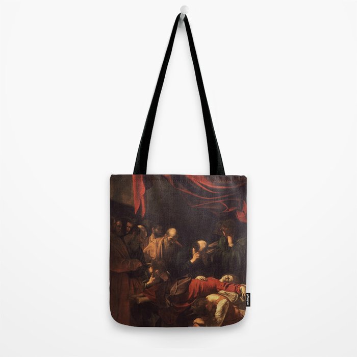 Michelangelo Merisi da Caravaggio "The Death of the Virgin" Tote Bag Gallery Image 2