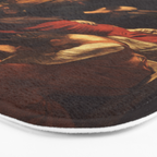 Michelangelo Merisi da Caravaggio "The Death of the Virgin" Bath Mat Gallery Image 3