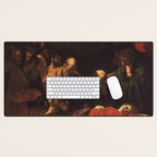 Michelangelo Merisi da Caravaggio "The Death of the Virgin" Desk Mat Gallery Image 1