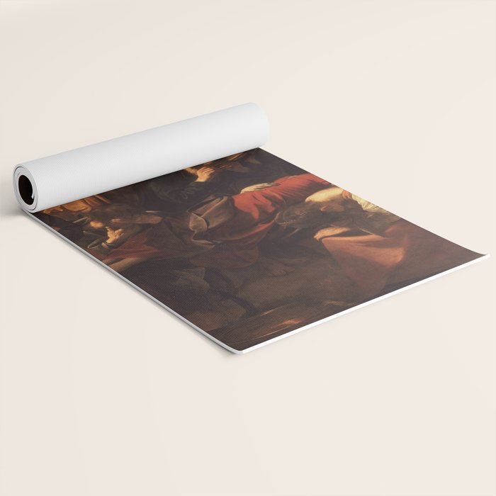 Michelangelo Merisi da Caravaggio "The Death of the Virgin" Yoga Mat Gallery Image 2