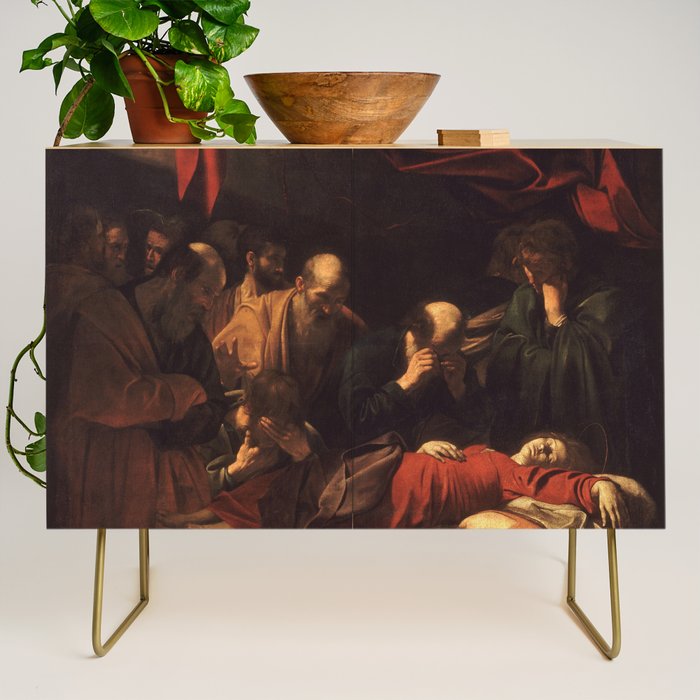 Michelangelo Merisi da Caravaggio "The Death of the Virgin" Credenza Gallery Image 1