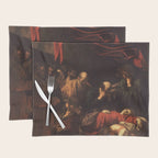 Michelangelo Merisi da Caravaggio "The Death of the Virgin" Placemat Gallery Image 1