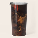 Michelangelo Merisi da Caravaggio "The Death of the Virgin" Travel Mug Gallery Image 3