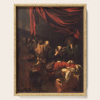 Michelangelo Merisi da Caravaggio "The Death of the Virgin" Serving Tray Gallery Image 1