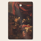 Michelangelo Merisi da Caravaggio "The Death of the Virgin" Cutting Board Gallery Image 1