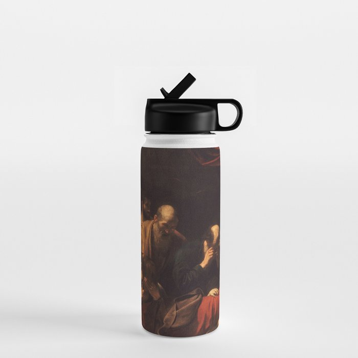 Michelangelo Merisi da Caravaggio "The Death of the Virgin" Water Bottle Gallery Image 1