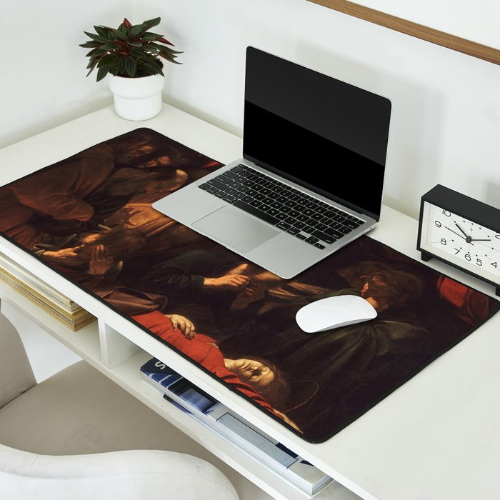 Michelangelo Merisi da Caravaggio "The Death of the Virgin" Desk Mat Gallery Image 2