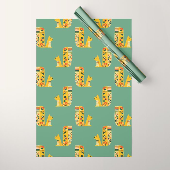 Century Squirrel Wrapping Paper Gallery Image 1