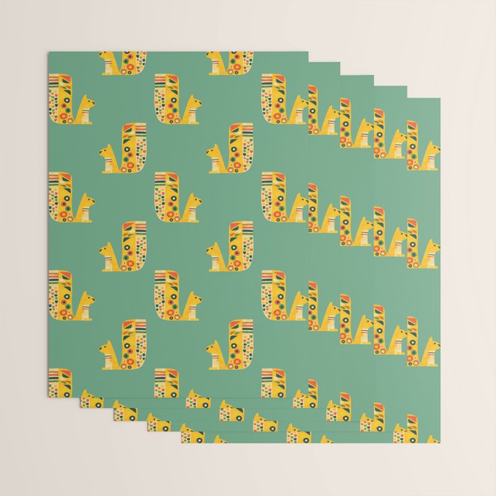 Century Squirrel Wrapping Paper Gallery Image 3