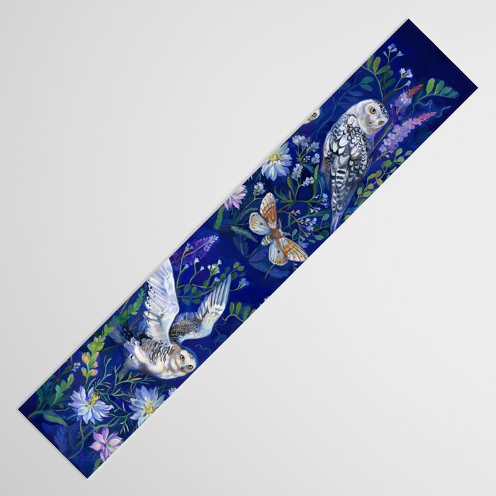 Flower Garden Owls Table Runner Gallery Image 3
