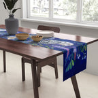 Flower Garden Owls Table Runner Gallery Image 2