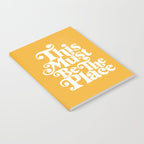 This Must Be The Place - Yellow Palette Notebook Gallery Image 2
