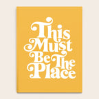 This Must Be The Place - Yellow Palette Notebook Gallery Image 4