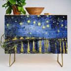 Vincent Van Gogh Starry Night Credenza Gallery Image 1