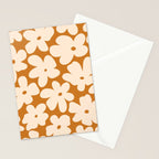 Retro Color Palette - 70's Daisy Stationery Card Gallery Image 2