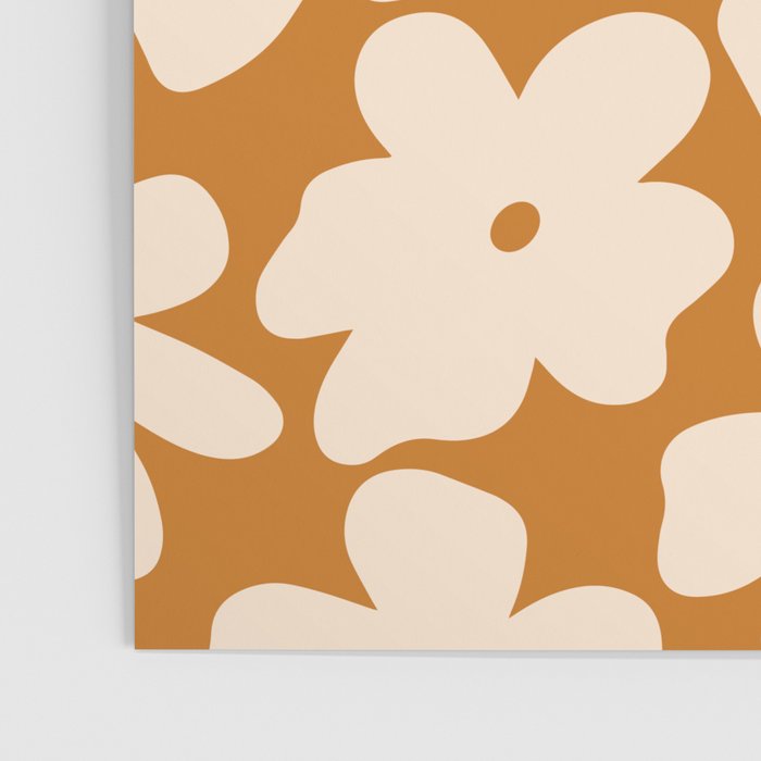 Retro Color Palette - 70's Daisy Poster Gallery Image 3
