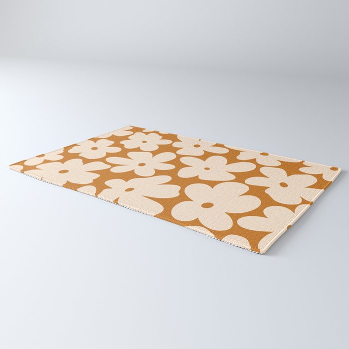 Retro Color Palette - 70's Daisy Rug Gallery Image 3