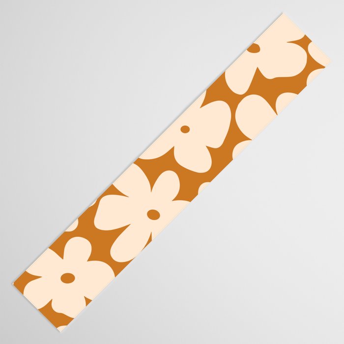 Retro Color Palette - 70's Daisy Table Runner Gallery Image 3