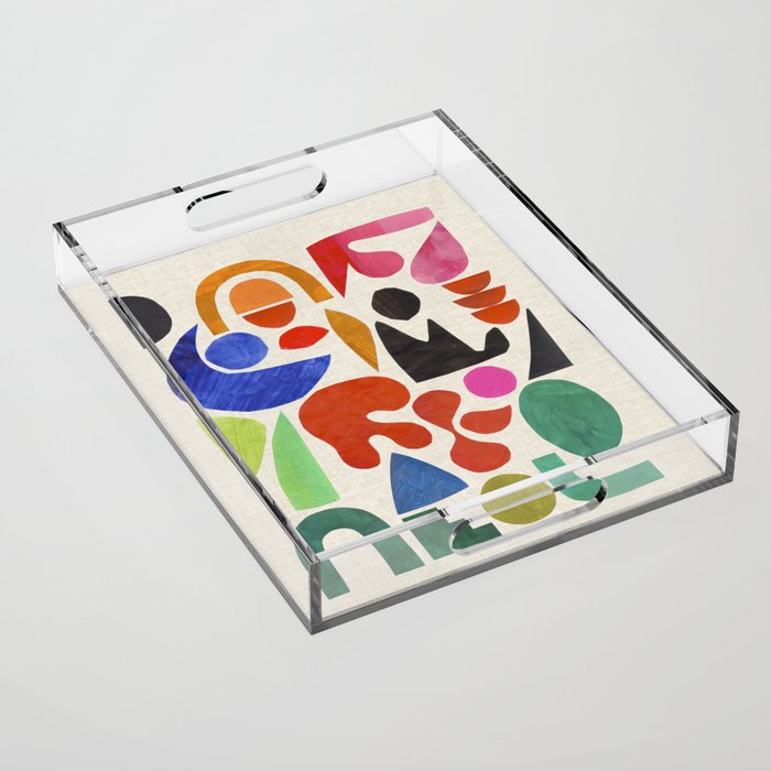 Goes Around Acrylic Tray Gallery Image 1