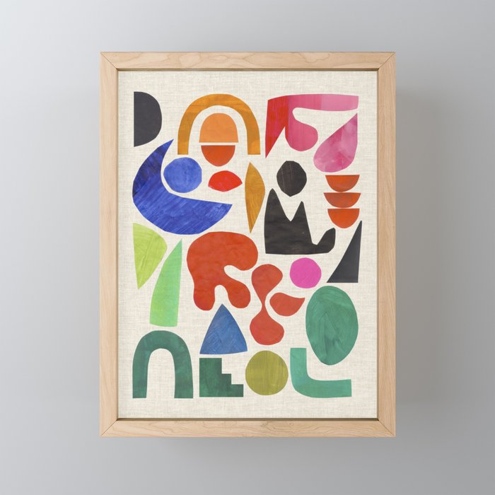Goes Around Mini Art Print Gallery Image 1