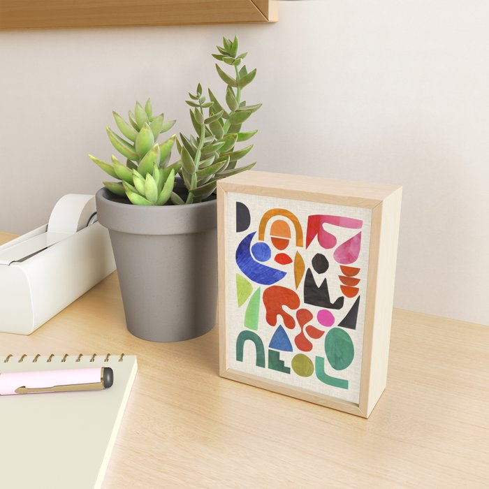 Goes Around Mini Art Print Gallery Image 2