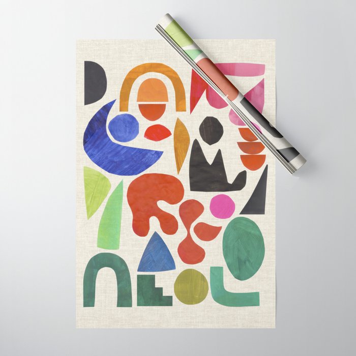 Goes Around Wrapping Paper Gallery Image 1