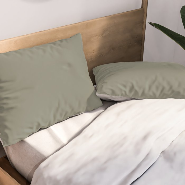 Olive Pillow Sham Gallery Image 2