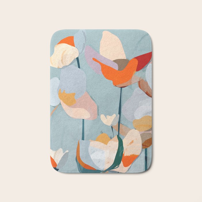Layered Bloom Bath Mat Gallery Image 1