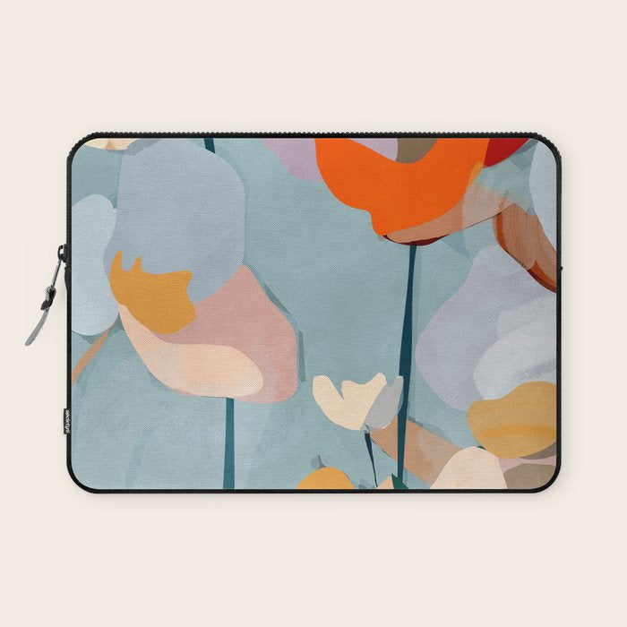 Layered Bloom Laptop Sleeve Gallery Image 1