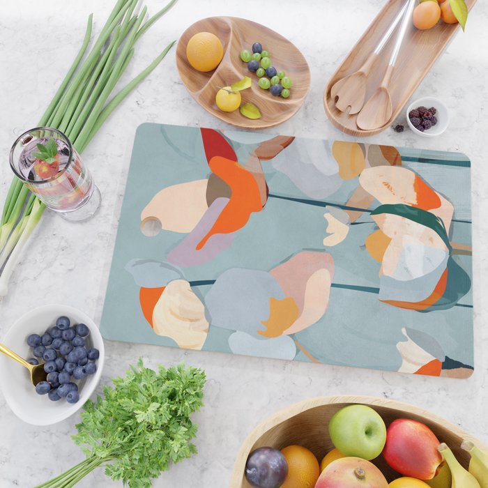 Layered Bloom Cutting Board Gallery Image 2