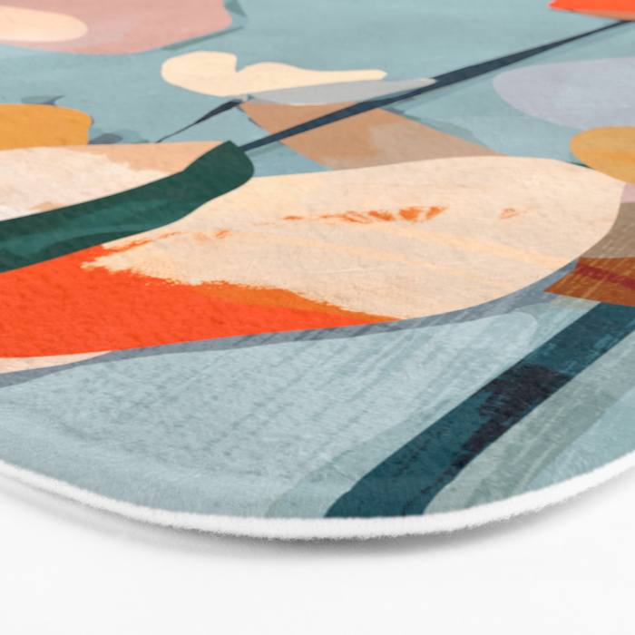Layered Bloom Bath Mat Gallery Image 3