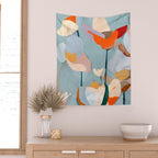 Layered Bloom Wall Tapestry Gallery Image 2
