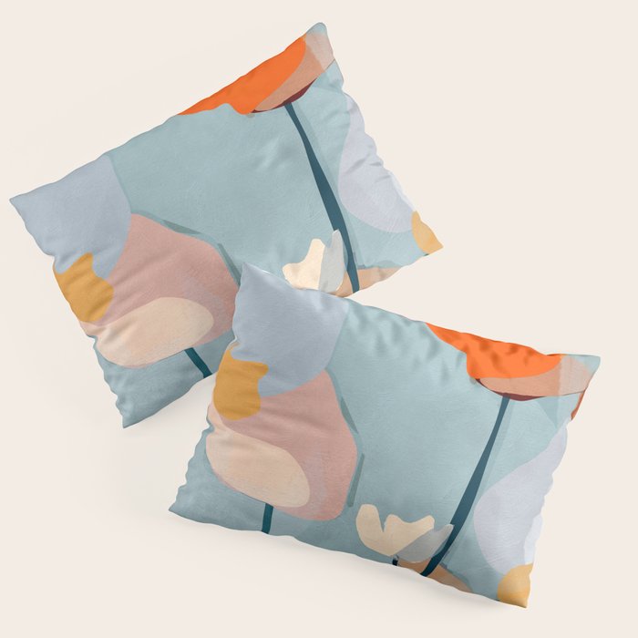 Layered Bloom Pillow Sham Gallery Image 3