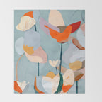 Layered Bloom Throw Blanket Gallery Image 2