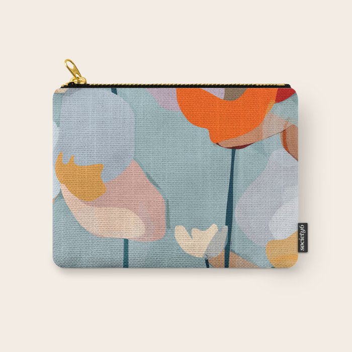 Layered Bloom Carry All Pouch Gallery Image 1